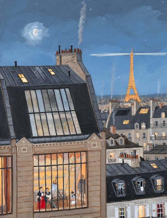 Atelier rue de la Boétie Fabienne Delacroix