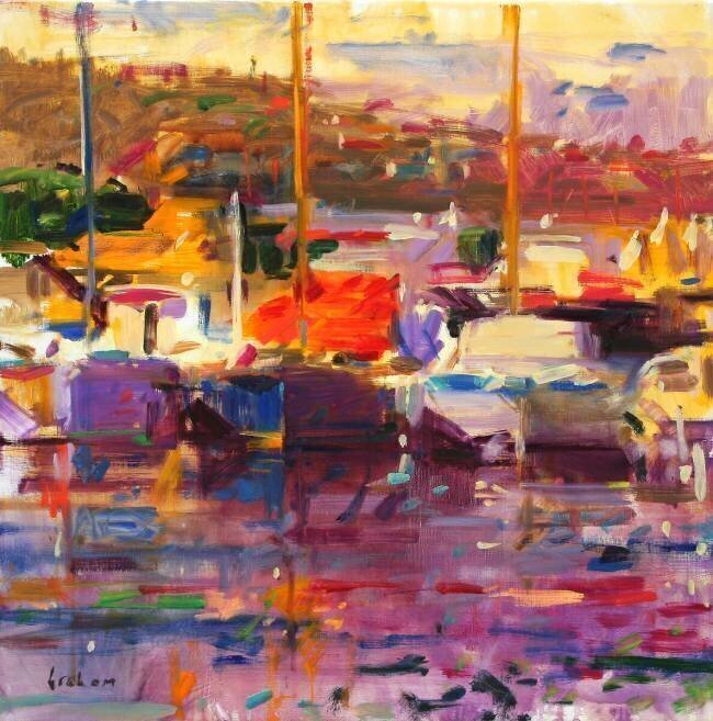Blue Boat Peter Graham