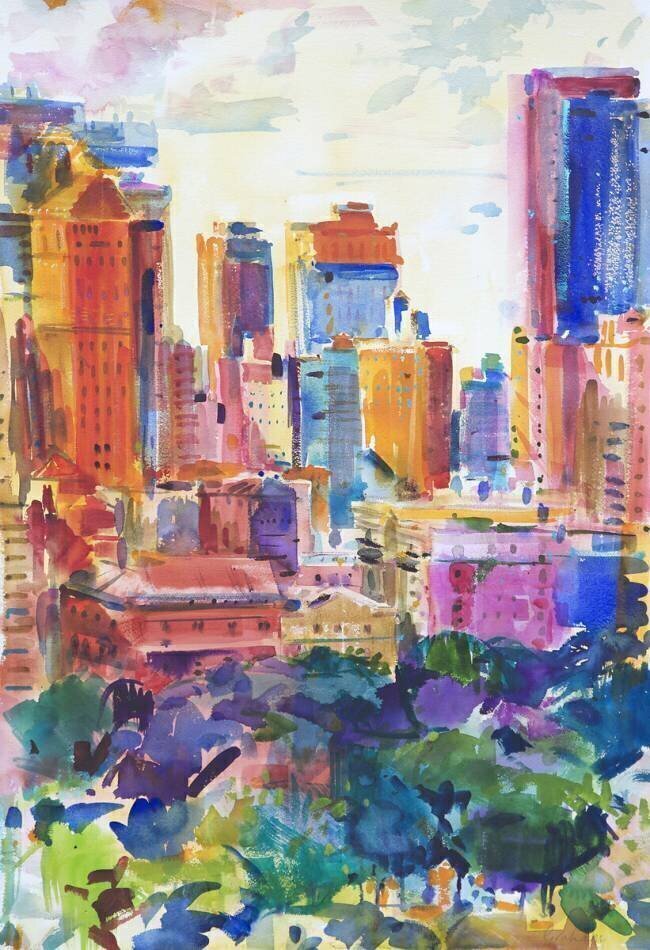 Central Park West Peter Graham