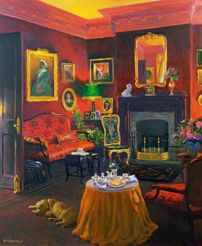 Chambre rouge William Ireland
