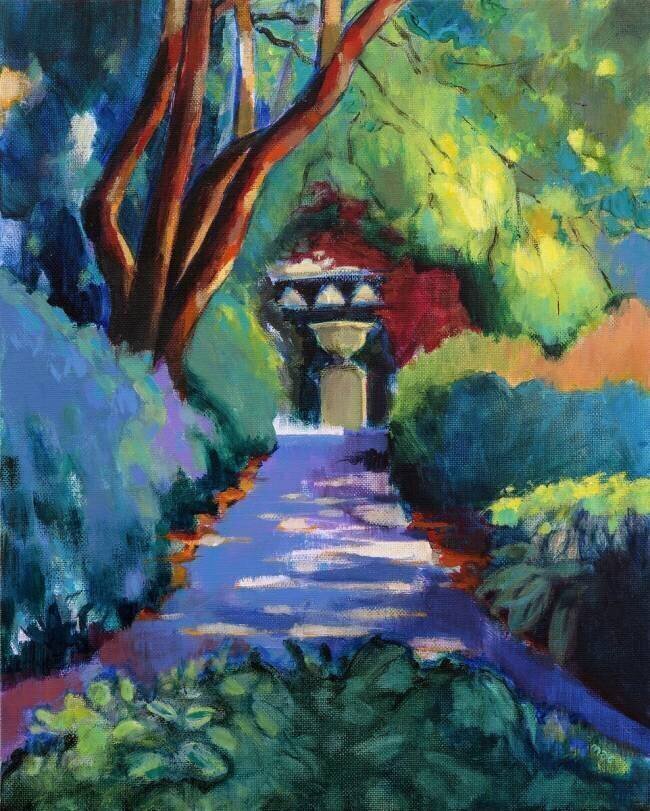 Chemin ombragé Marco Cazzulini