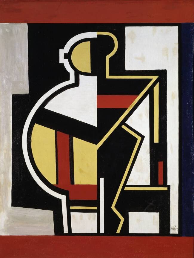 Composition abstraite Fernand Léger