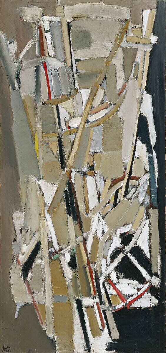 Composition grise, 1948 Nicolas de Staël