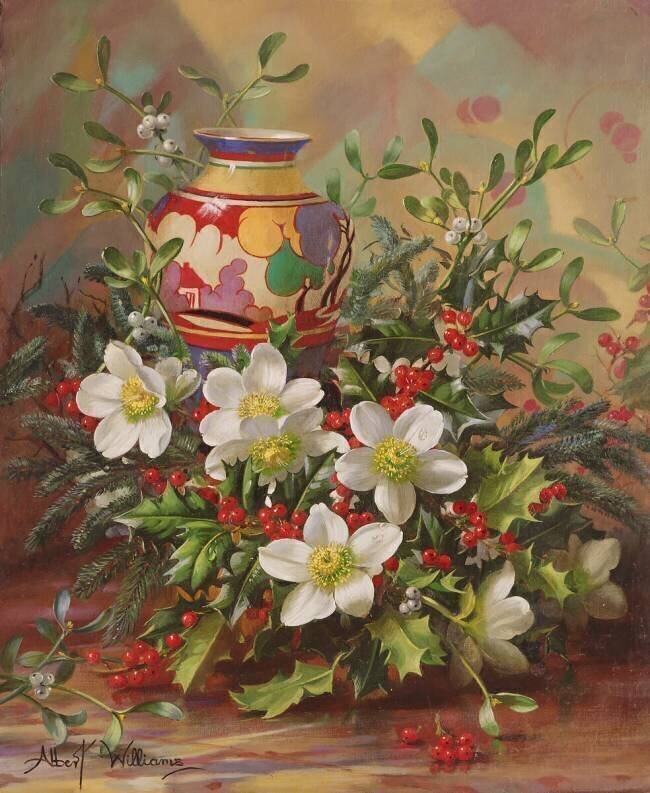 Fleurs d'hiver Albert Williams