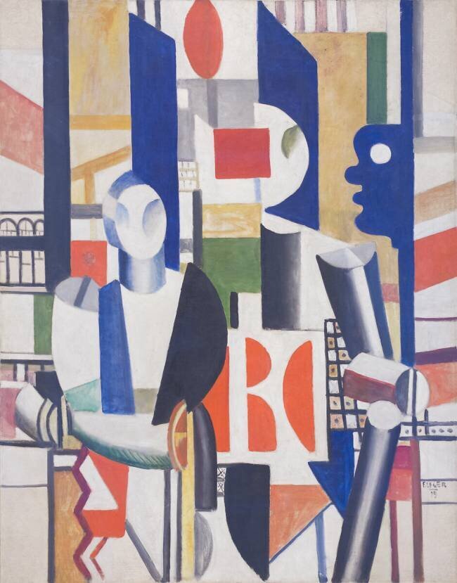 Homme dans la ville Fernand Léger