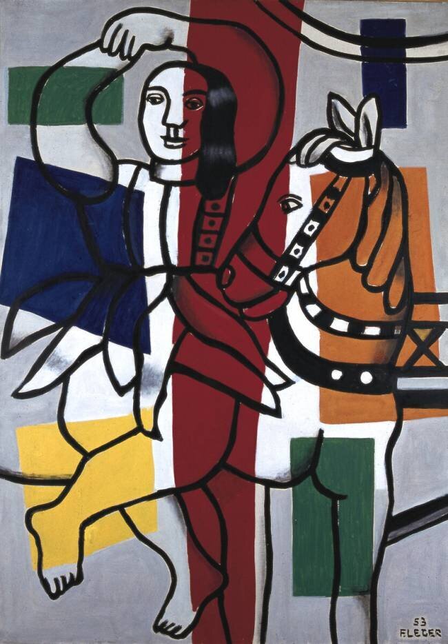 La cavalière Fernand Léger