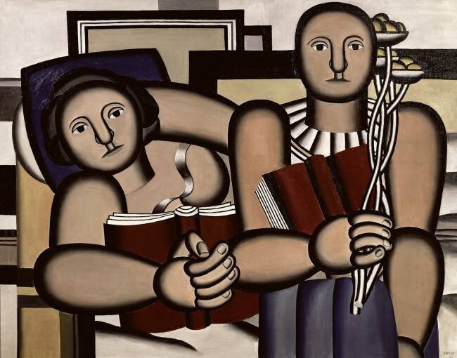La lecture Fernand Léger