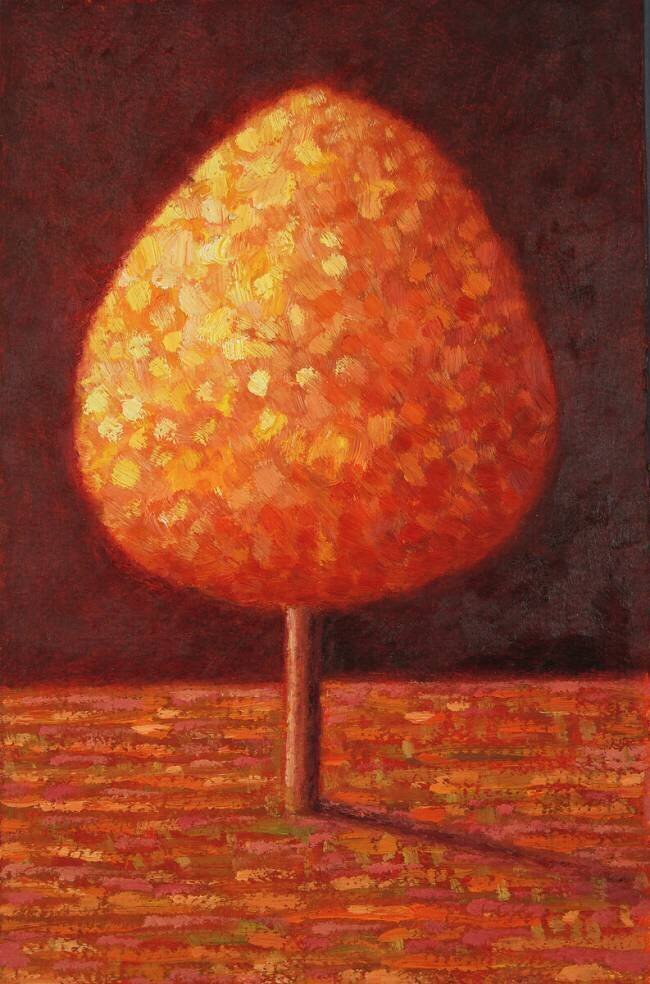 L'arbre trempé par le soleil Peter Davidson