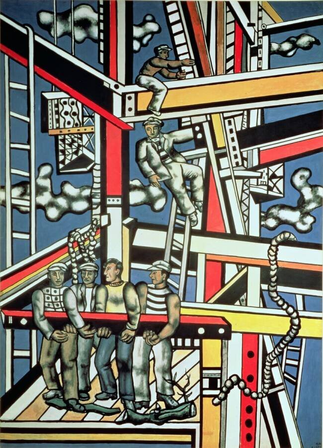 Les constructeurs Fernand Léger