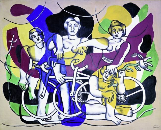 Les cyclistes Fernand Léger