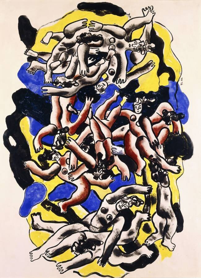 Les nageurs Fernand Léger