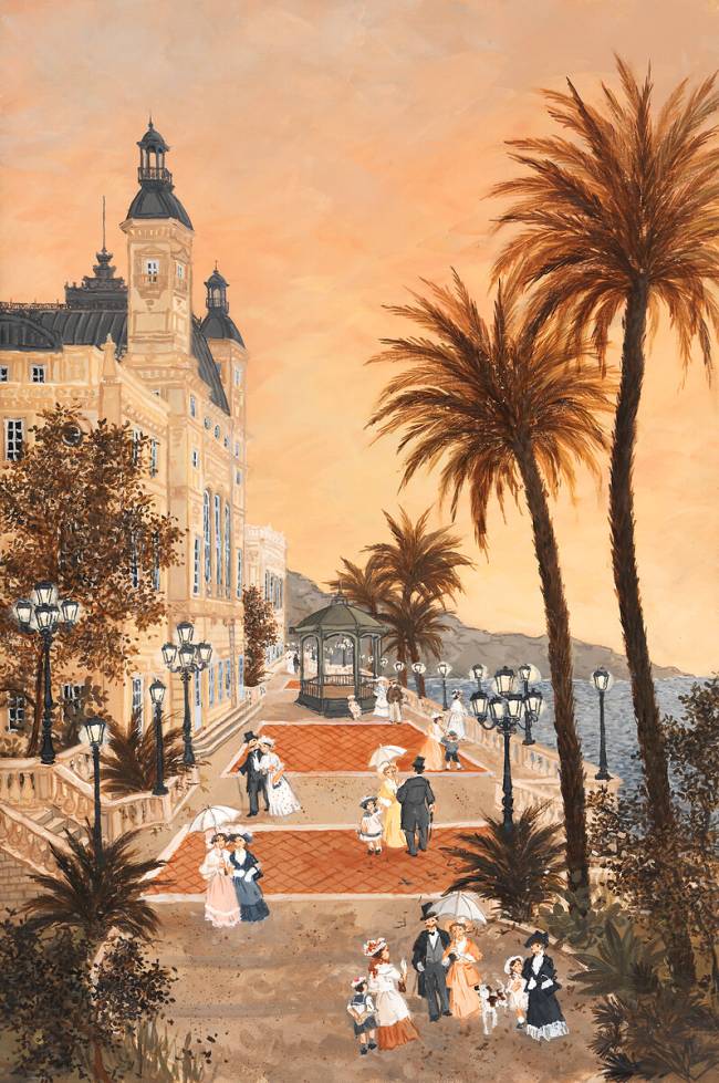 Les terrasses du Casino de Monte Carlo Fabienne Delacroix
