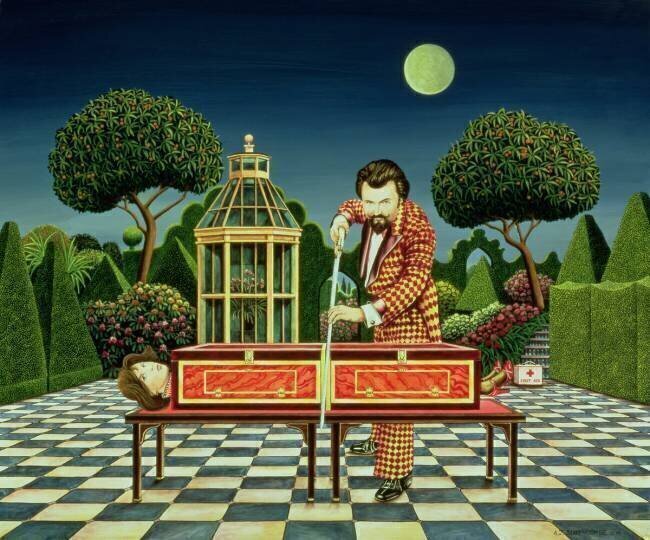 Magicien au clair de lune Anthony Southcombe
