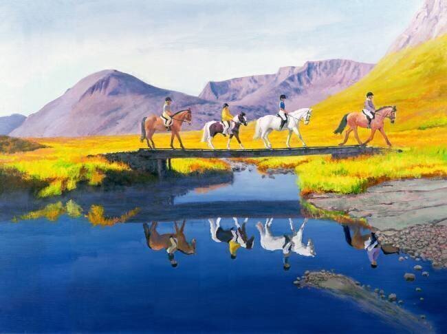 Miroir dans les Cairngorms William Ireland