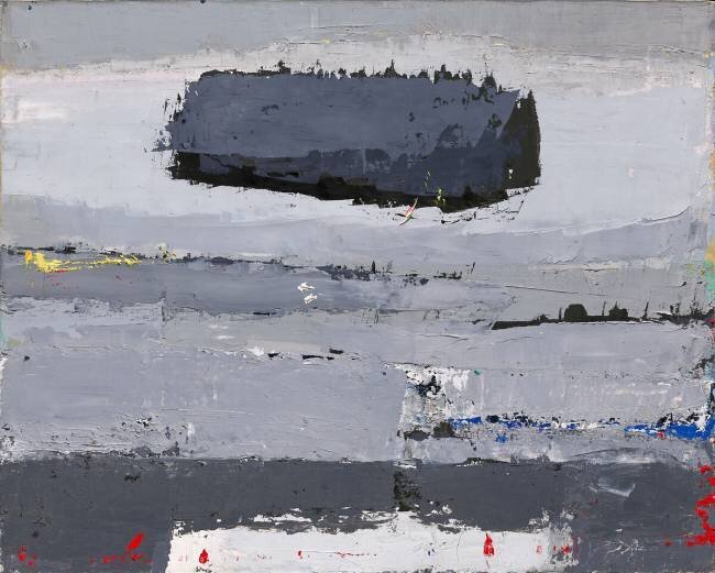 Paysage avec nuages blancs Nicolas de Staël
