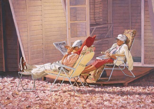 Repos du soir Simon Cook