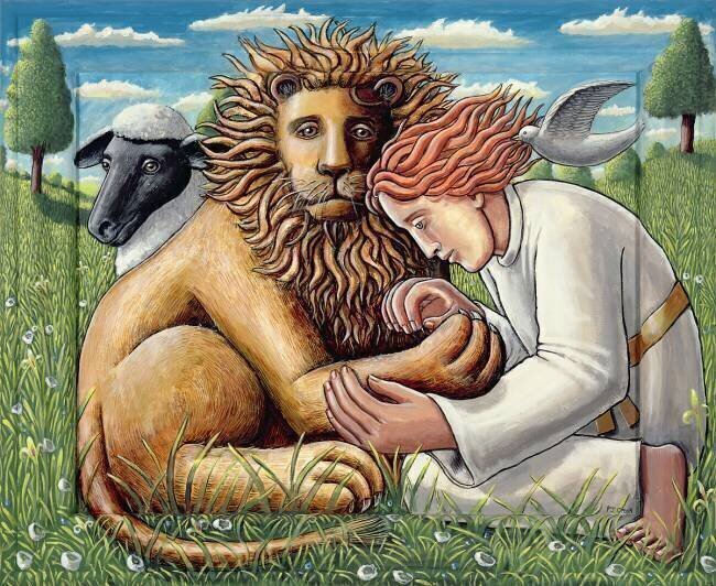 Retrait de l’Épine (St. Jérôme et le Lion) PJ Crook