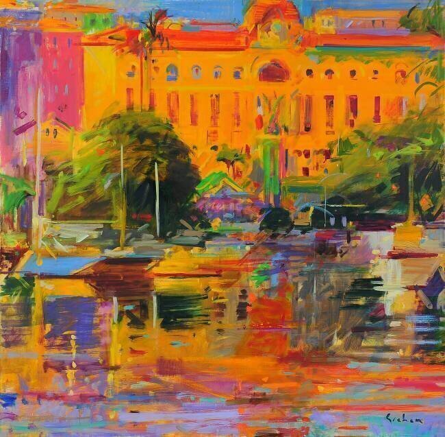 Riviera Reflections-Cannes Peter Graham