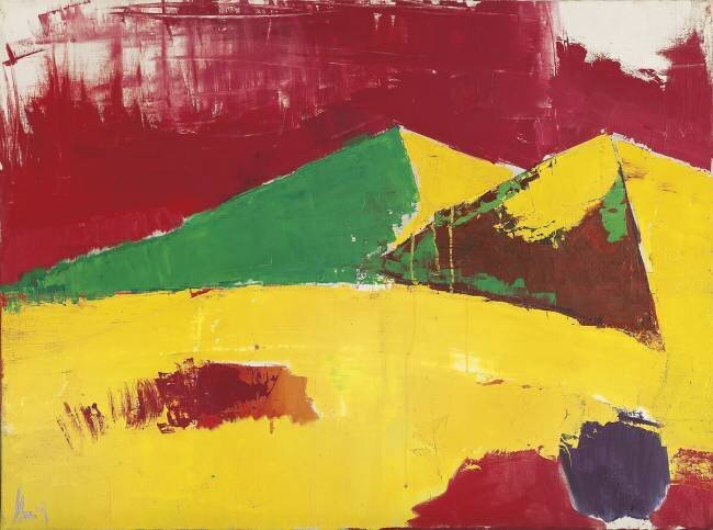 Sicile, Agrigente, 1953 Nicolas de Staël