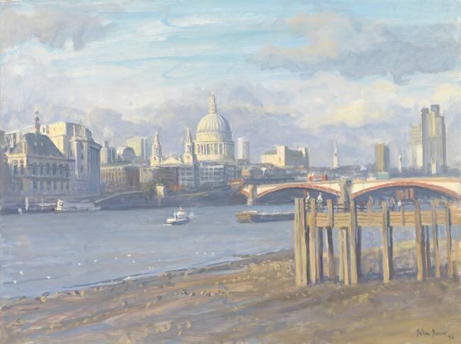 St Pauls from the South Julian Barrow