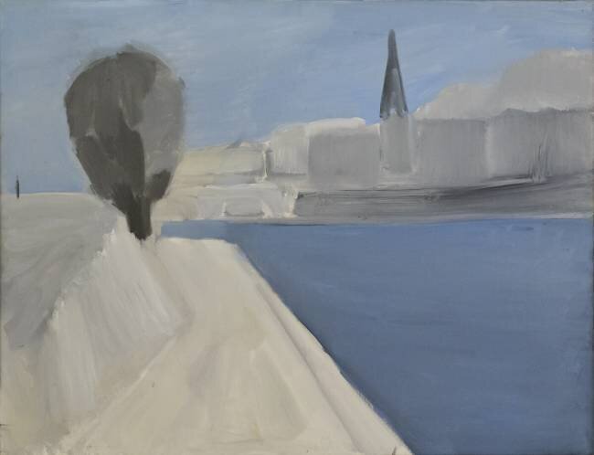 Vue des quais de Paris Nicolas de Staël