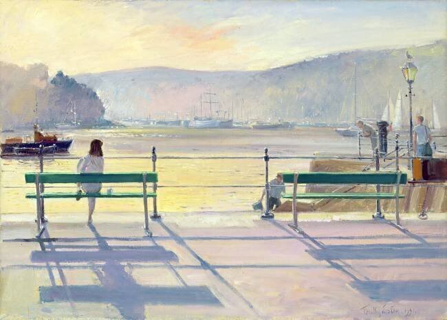 Vue sur le port Timothy Easton