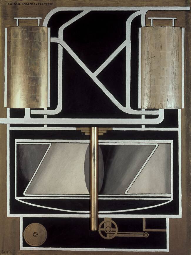 Tableau très rare sur la Terre Francis Picabia