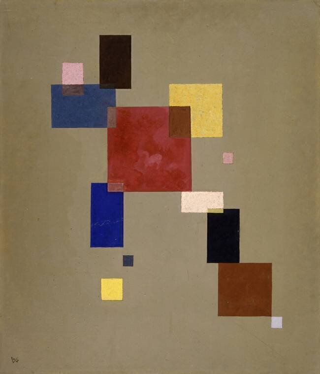 13 rechtecke Wassily Kandinsky