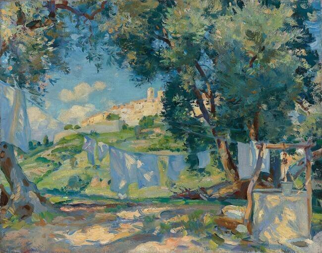 Une brise légère Wilfrid de Glehn