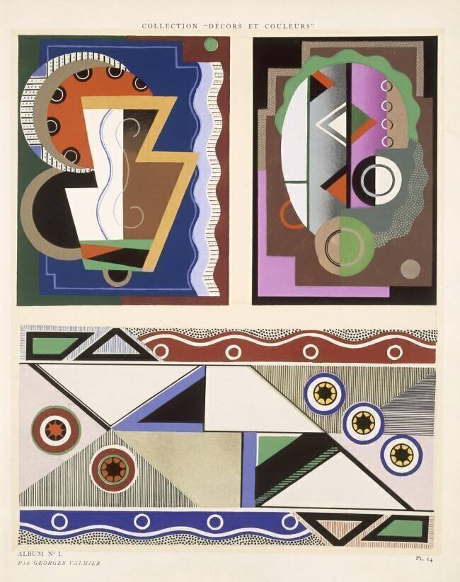 Abstract designs Georges Valmier