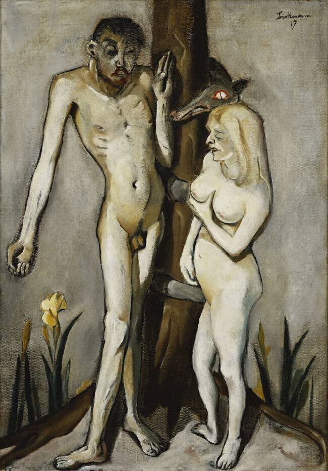 Adam et Eve Max Beckmann