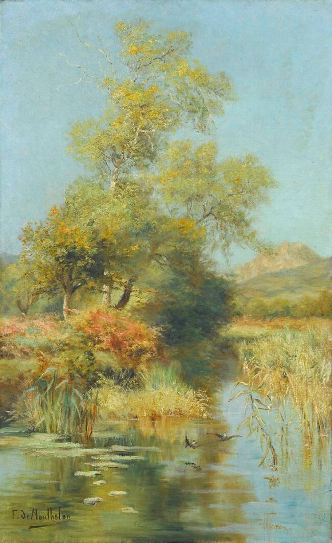 Ajaccio, vue de Campo dell'oro François-Richard de Montholon