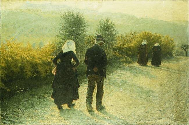 Alla Domenicale Angelo Morbelli