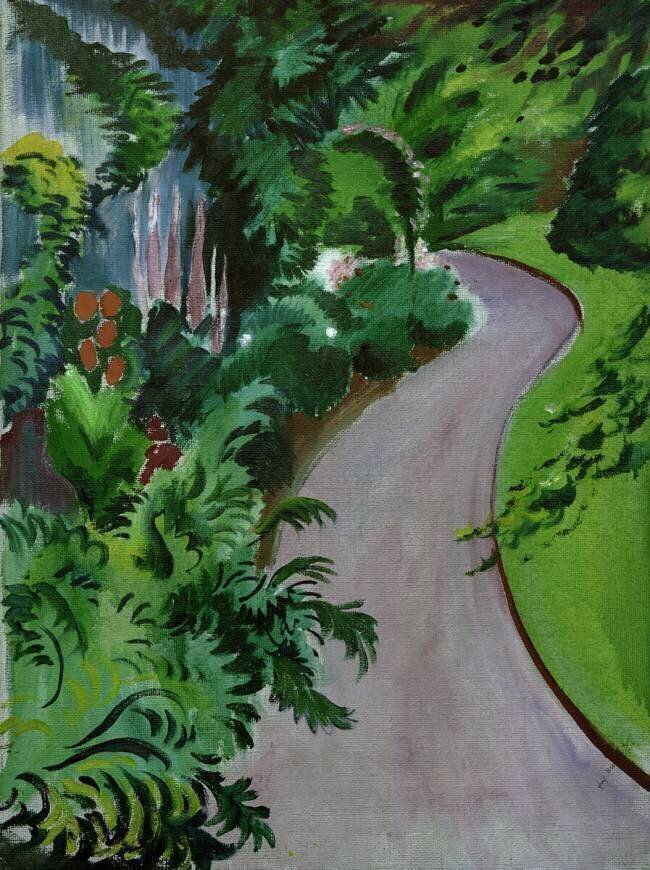 Allée de jardin August Macke