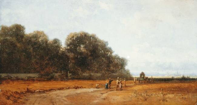 Am Nymphenburger Park Carl Spitzweg