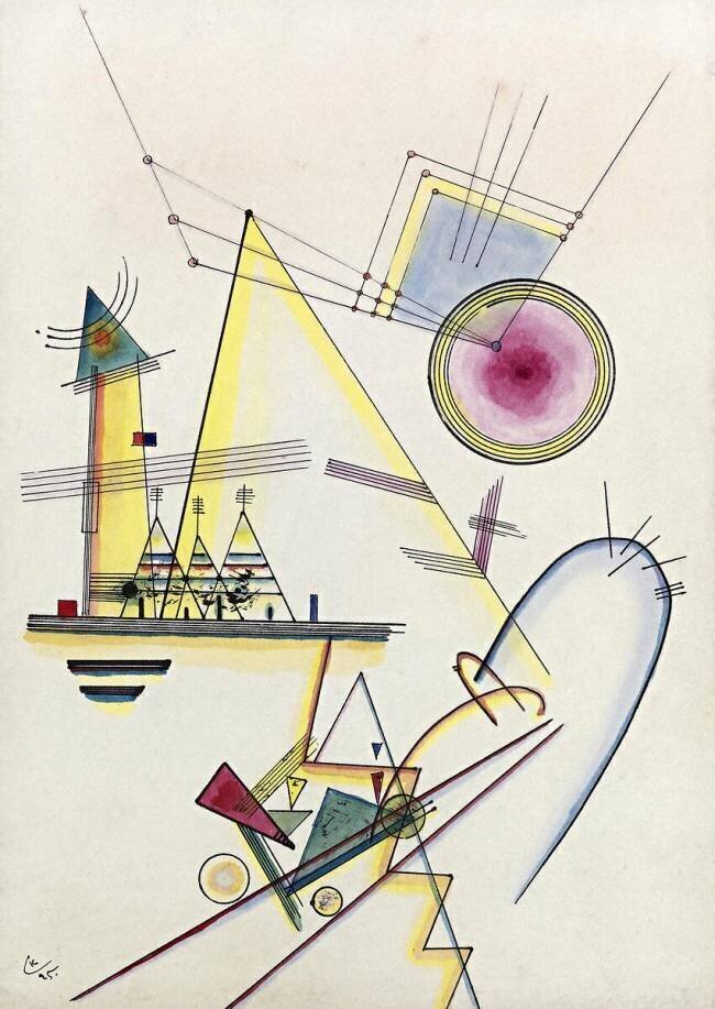 Ame délicate Wassily Kandinsky