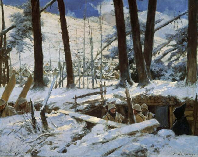 Ampfersbach (Haut-Rhin, Alsace), 1916 François Flameng