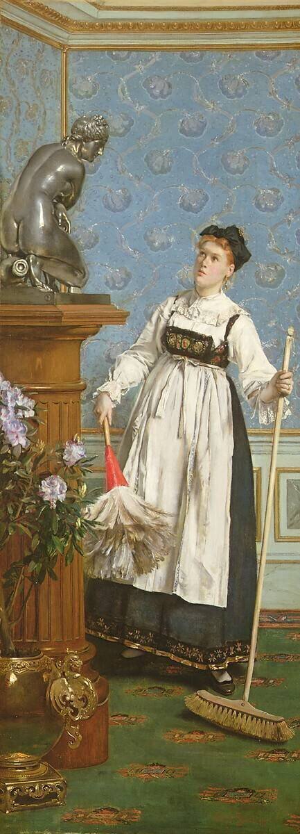 An Aspiring Connoisseur Alfred Stevens