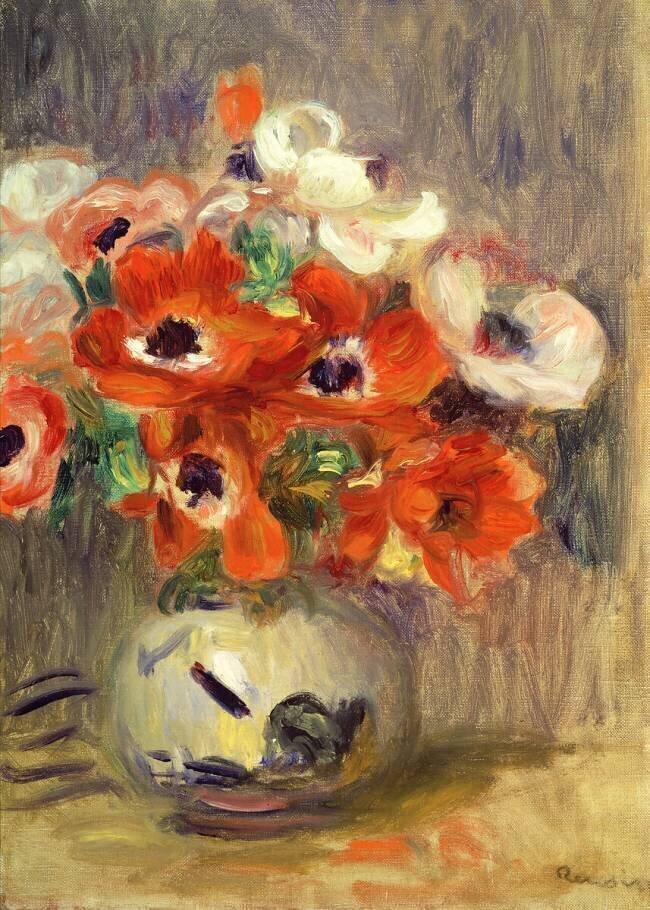 Anemones Auguste Renoir