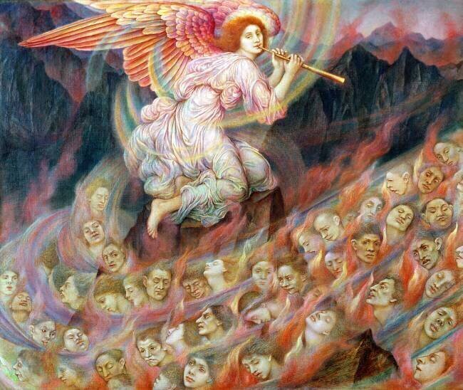 Angel of Death Evelyn de Morgan