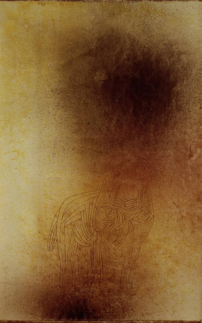 Animal méprisé Paul Klee