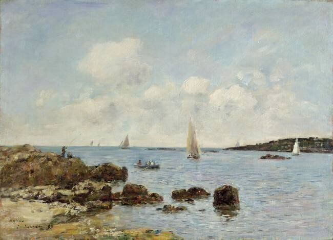 Antibes Eugène Boudin