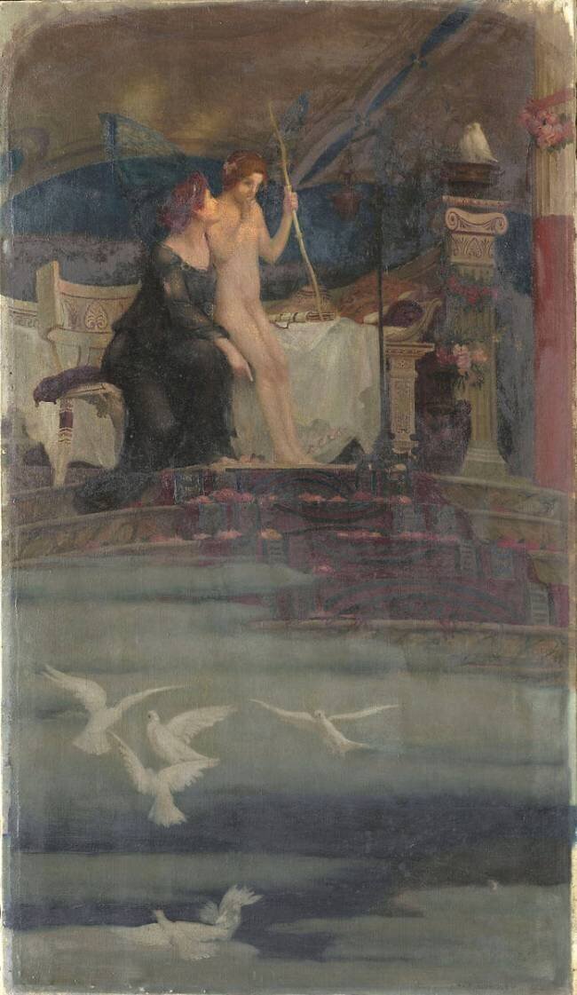 Aphrodite et Eros - Histoire de Psyché Auguste François-Marie Gorguet