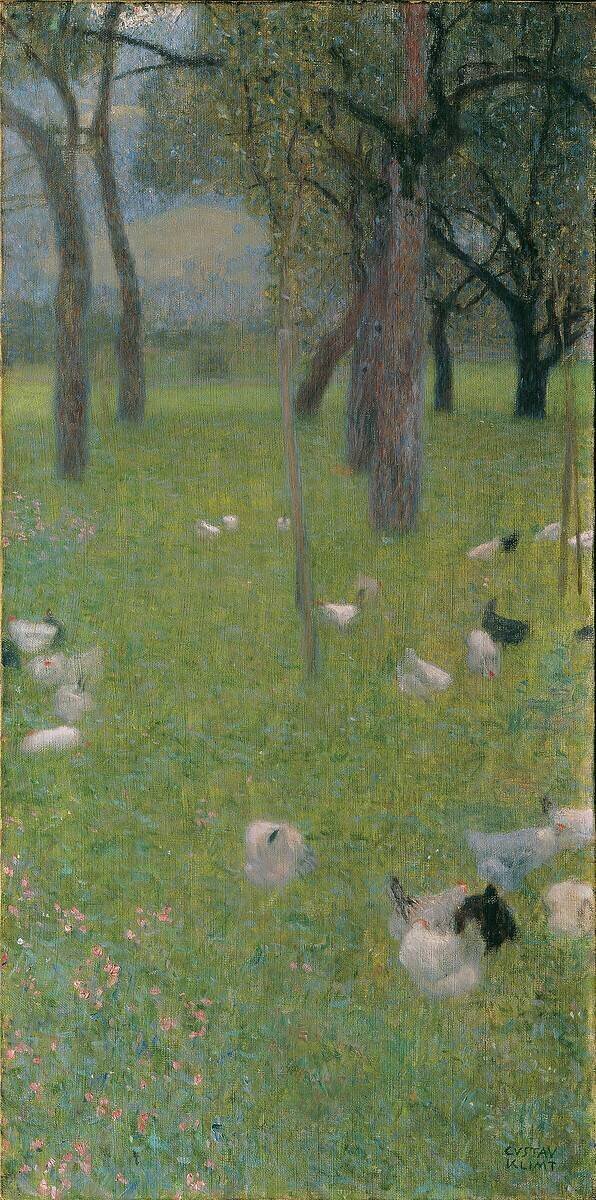 Après la pluie Gustav Klimt