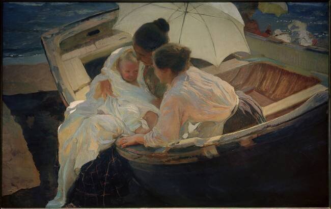 Après le bain Joaquin Sorolla y Bastida