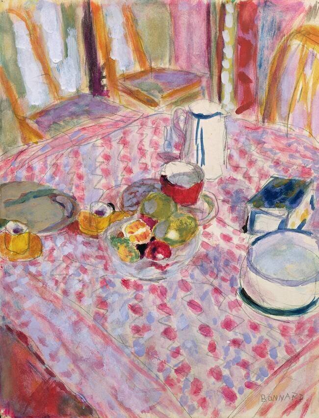 Après le déjeuner Pierre Bonnard