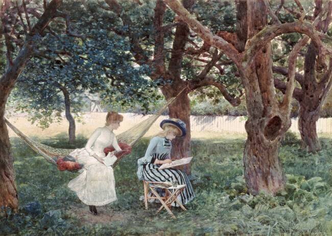 Après-midi d'été William Henry Lippincott