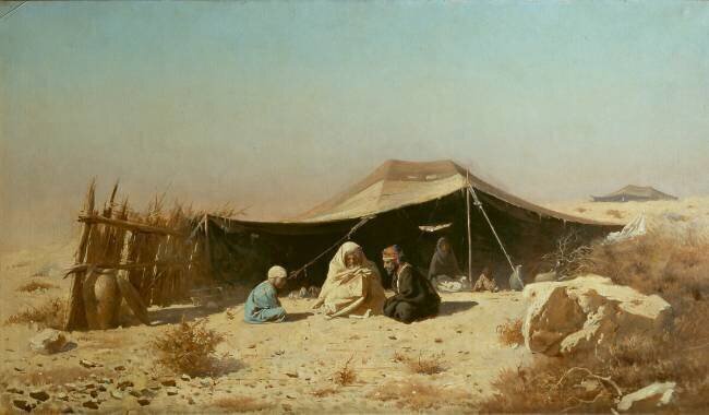 Arabes dans le désert Wassili Werestschagin