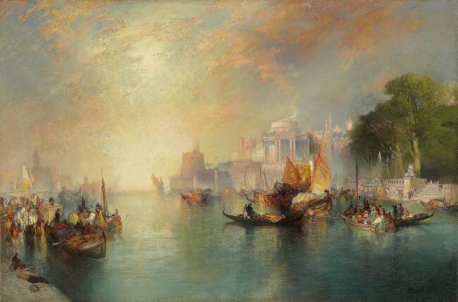 Arabian Nights Fantasy Thomas Moran