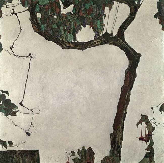 Arbre d'automne Egon Schiele